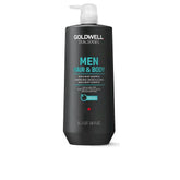 GOLDWELL-DUALSENSES MEN shampoo para cabelo e corpo 1000 ml.-DrShampoo - Perfumaria e Cosmética